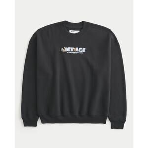 NWT Ice Age Boxy Graphic Crew Sweatshirt – Large